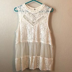 Umgee Lace Tunic, Size L